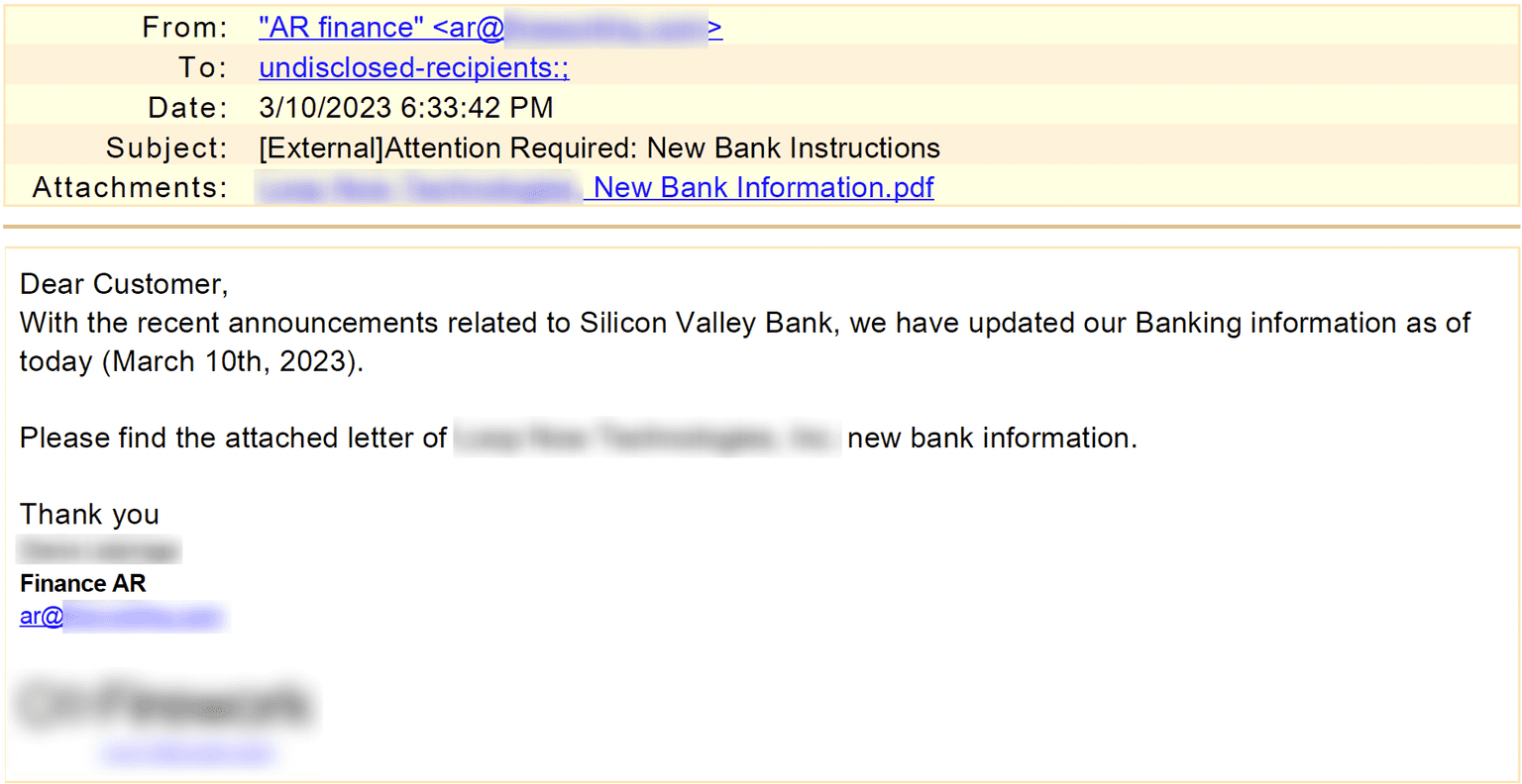 SVB Email Example E