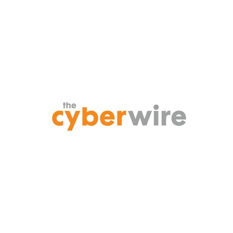 The cyber wire logo