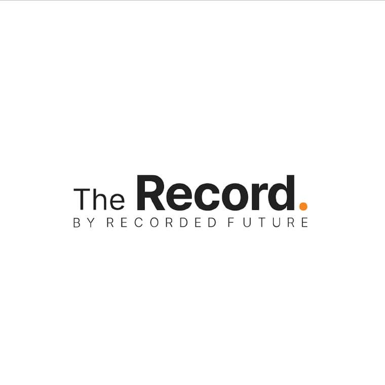 The record logo